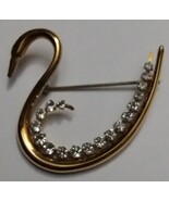 Krementz© Swan Brooch  #C19-0910-04 - $1,825.22 MXN