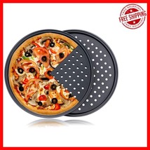 Luxury 2-Pack 12-Inch Nonstick Pizza Pans - Perfect for Homemade Pies - $668.91 MXN