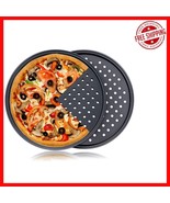 Luxury 2-Pack 12-Inch Nonstick Pizza Pans - Perfect for Homemade Pies - $49.57 CAD