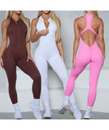 2024 Zipper One Piece WorkoutJumpsuit - $64.95+