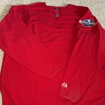 Los Angeles Angels Majestic Fleece Pullover Sweatshirt 2002 World Series... - $835.49 MXN