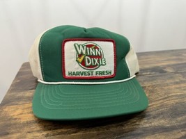 VINTAGE Winn Dixie Hat Cap Snap Back Mesh Trucker Harvest Fresh Grocery ... - $49.49