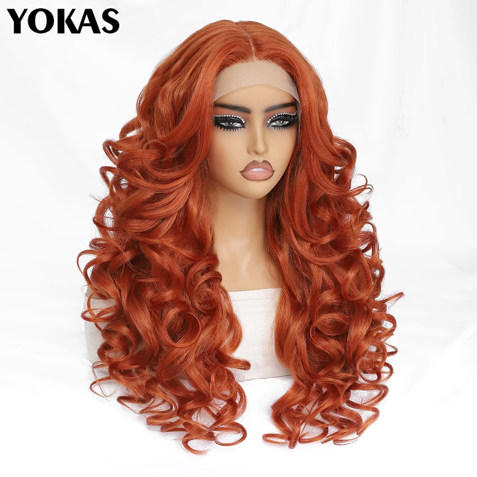 Lace front wig synthetic afro curly for african women high resistant fiber lace frontal thumb200