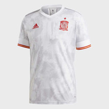 Adidas Men&#39;s 2020-2021 Spain Away Football Soccer T-Shirt Jersey EH6514 - £29.52 GBP+