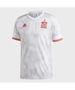 Adidas Men&#39;s 2020-2021 Spain Away Football Soccer T-Shirt Jersey EH6514 - £30.14 GBP+