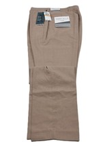Perry Ellis Portfolio Dress Pants Men&#39;s 38x30 Salmon Modern-Fit Flex Str... - $35.58 CAD