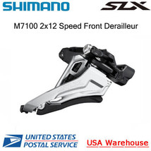 Shimano Slx FD-M7100 2x12 Speed Side Swing Front Derailleur Clamp Band Mount Mtb - £21.45 GBP