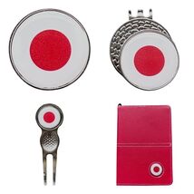 Japan Crested Golf Accessories. Ball Marker, Hat Clip, Divot Tool or Sco... - $4.30+