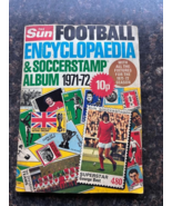 The Sun Football Encyclopaedia &amp; Soccer Stamp Album 1971-72 Stamps complete - $86.57