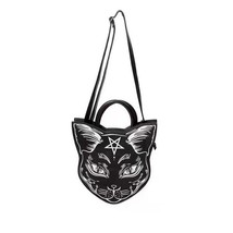 Fashion Trend  Suifeng Dark Department Cat  Style Cat Face   Bag - £82.43 GBP