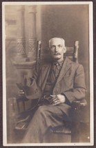 Solomon William Goodney RPPC Pre-1920 Worcester, MA Photo #1 - £13.76 GBP