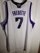 Adidas Swingman NBA Jersey Sacramento Kings Jimmer Fredette White sz XL - £38.26 GBP