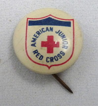 Vintage American Junior Red Cross pinback 1940s - $24.64 CAD