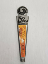 ORIGINAL Vintage Two Brothers Brewing Cane and Ebel Beer Tap Handle - £39.56 GBP