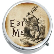 Eat Me Rabbit Wonderland Medicine Vitamin Pill Box - $11.65