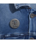 Customized Pin Buttons with Retro &quot;Born to Hike&quot; Design, 3 Sizes, Metal,... - £6.36 GBP+