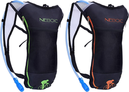 2Pack Hydration Backpack Pack with 2L Hydration Bladder - Lightweight Water Back - £36.00 GBP