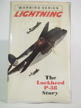 Warbird Series Lightning The Lockheed P-38 Story VHS Tape - £29.31 GBP