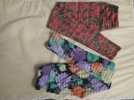 LuLaRoe OS Leggings One Size-Lot of 2 - £12.45 GBP