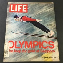 VTG Life Magazine February 18 1972 - Japanese Olympics Winner Yukio Kasaya - £10.43 GBP