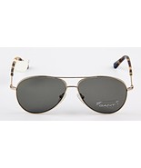 *Gant Sunglasses GA7097 32R 56[]12 145 Gold/Tortoise Green Lenses - $85.54 CAD