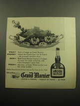 1957 Grand Marnier Liqueur Advertisement - What? Where? How? When? - £14.45 GBP