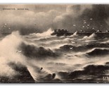 Rough Sea Off Brighton England Raphael Tuck A/S G.E. NEWTON DB Postcard Y12 - $3.49