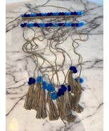 2 Handmade Tassel Rope Wall Hanging Bohemian Decor Boho Tapestry Coastal... - $472.26 MXN