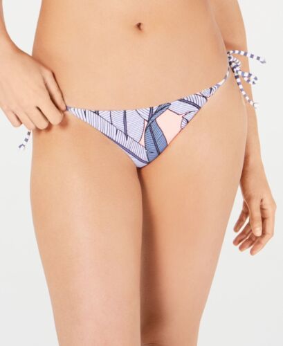 Primary image for Body Glove Womens Reversible Printed Iris Tie Side Bikini Bottoms Medium