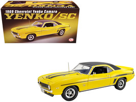 1969 Chevrolet Yenko Camaro Daytona Yellow with Black Stripes and Black Vinyl To - $159.95