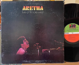 Aretha Franklin Live at Fillmore West Vinyl LP Atlantic SD 7205 + Poster Respect - £22.81 GBP