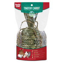 Oxbow Animal Health Timothy CLUB Timothy Carrot Small Animal Treat 1ea/O... - £7.06 GBP