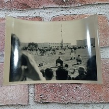 Vintage Found Photo Original Southern Highschool Football Game 1950&#39;s / 1960&#39;s - £4.72 GBP
