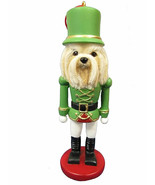 Lhasa Apso Toy Soldier Nutcracker Dog Christmas Ornament - $14.99