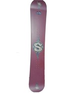 Vintage Sims Snowboard 90s All Mountain 155 Maroon black Made in Germany - $153.44