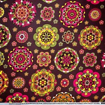 Kaleidoscope Bloom Mandala Fabric Joann CX4450 45” wide 100% Cotton By the Yard - £7.14 GBP