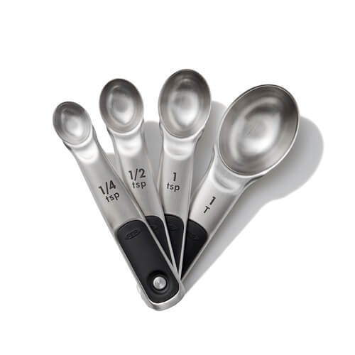 OXO Good Grips Stainless Steel Measuring Set (4pcs) - Spoons - $32.29