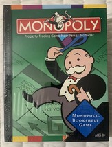 Monopoly Board Game Bookshelf Edition Wood Houses Hotels Brand New Seale... - $22.98