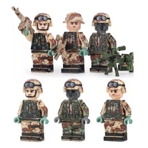 6pcs US Marine Corps Infantry Special Operation Minifigures Accessories - £14.07 GBP