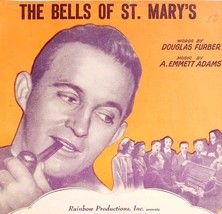 1942 Bells Of St Mary&#39;s Bing Crosby INCOMPLETE Sheet Music Ingrid Bergma... - $19.99