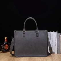 Men&#39;s Bag Handbag Shoulder Crossbody Bag Computer Bag Business Men&#39;s Bri... - £35.31 GBP