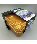 Ziploc Limited Edition Holiday Medium Square Container, Gold, 3 Count Nu... - $898.96 MXN