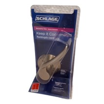 Schlage Accent Satin Nickel Right Hand Decorative Dummy Door Handle F170 SAC 619 - £10.31 GBP