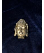 Gold Tone Buddha Head Storage Trinket Accent Box - $453.89 MXN