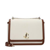 Jimmy Choo Beige Fabric Crossbody Bag Women - $858.99