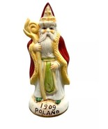 Trim-A-Tree Collectible Saint Nicholas As Bishop 1909 Poland 5&quot; x 2&quot; Por... - $13.99