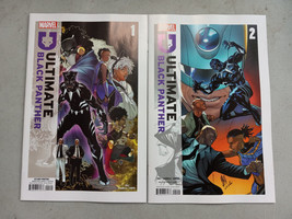 Ultimate Black Panther #1 + #2 + Coloring Book + Agents Of Wakanda #1 Signed - £27.91 GBP
