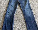 American Eagle Jeans Mens size 31x32 Blue Denim Slim Straight Leg - $16.82