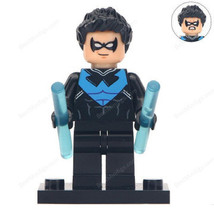 Nightwing Dick Grayson Dc Superhero Batman Moc Minifigures Toy Worldwide Shippin - $14.98