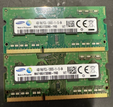 Samsung 8GB (2x4GB) 1Rx8 PC3L-12800S DDR3-1600MHz Laptop RAM - $9.36